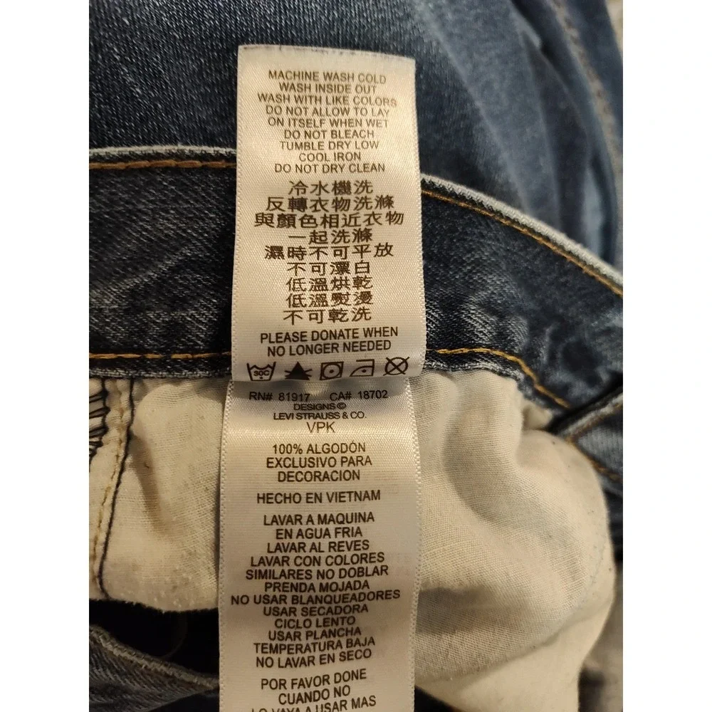 Men's Levi's 550 Relaxed Fit Jeans 16 Reg 28x28 Blue Good High Rise Tapered‎